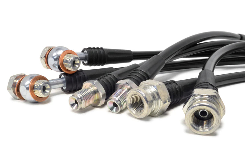 STM Stainless Steel Brake Lines for Evo 4/5/6-2