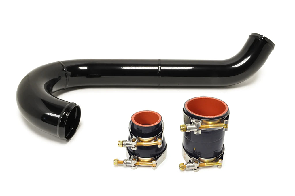 STM Evo 7/8/9 Lower Intercooler Pipe for Stock Frame Turbo (Aluminum)-3
