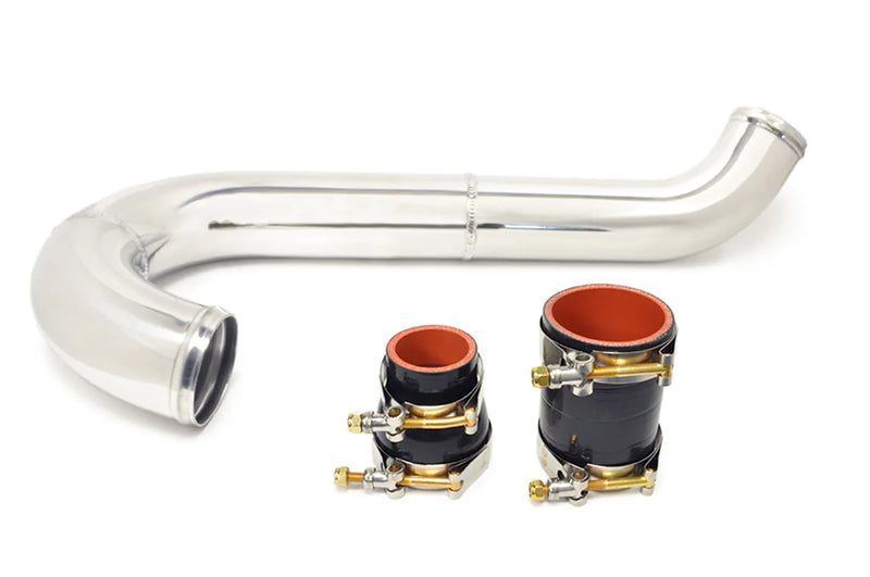 STM Evo 7/8/9 Lower Intercooler Pipe for Stock Frame Turbo (Aluminum)-2