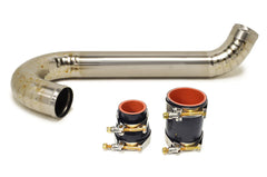 STM Evo 7/8/9 Lower Intercooler Pipe for Stock Frame Turbo (Titanium)-1