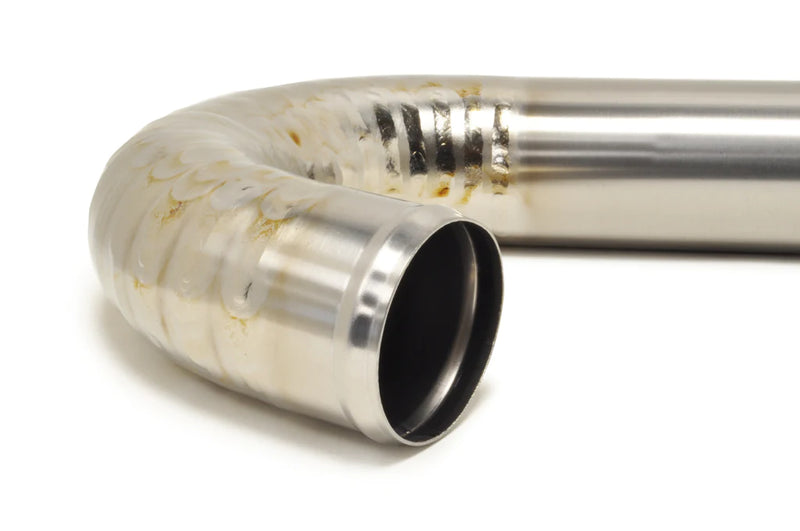 STM Evo 7/8/9 Lower Intercooler Pipe for Stock Frame Turbo (Titanium)-2