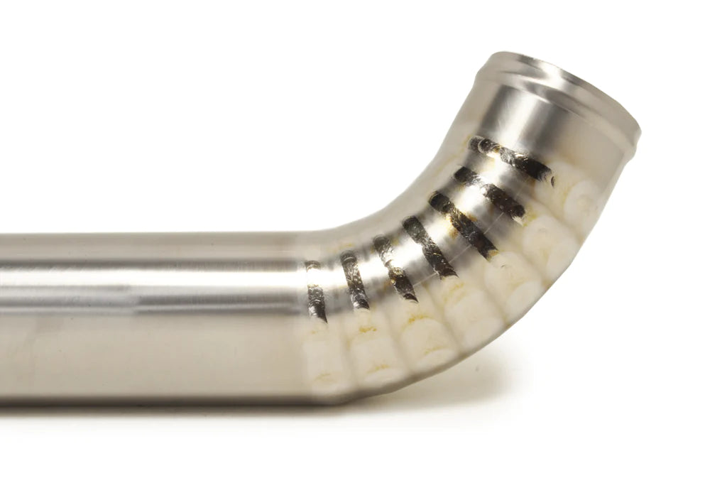 STM Evo 7/8/9 Lower Intercooler Pipe for Stock Frame Turbo (Titanium)