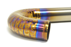 STM Evo 7/8/9 Lower Intercooler Pipe for Stock Frame Turbo (Titanium)-6