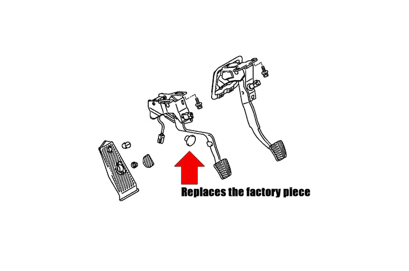 STM Adjustable Clutch Pedal Stop for Evo 7/8/9-4