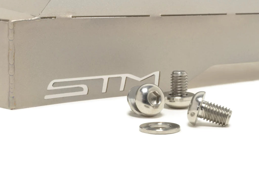STM Titanium Exhaust Manifold Cover for Evo 8/9-4
