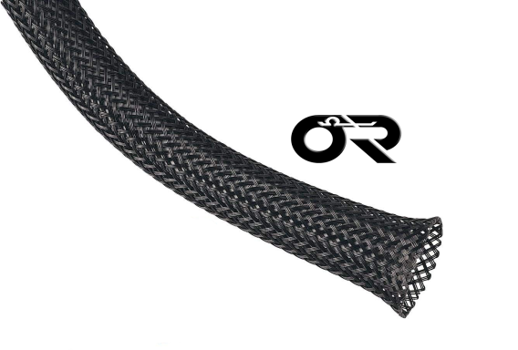  1/8 Split F6 Braided Cable Sleeving Wrap, Split Loom, Techflex  (50FT) : Electronics