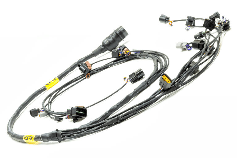 EVO 4-6 Plug & Play “Tucked” Mil-Spec Engine Harness – www.ohm-racing.com